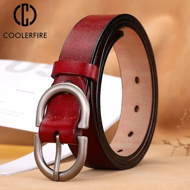 Top Trends: Belts For Women Genuine Leather Cowskin High Quality Fashion Belt Jeans Woman Belts For Dress Luxury Brand Women&#039;s Belt LD032-1 Shoppable Styles