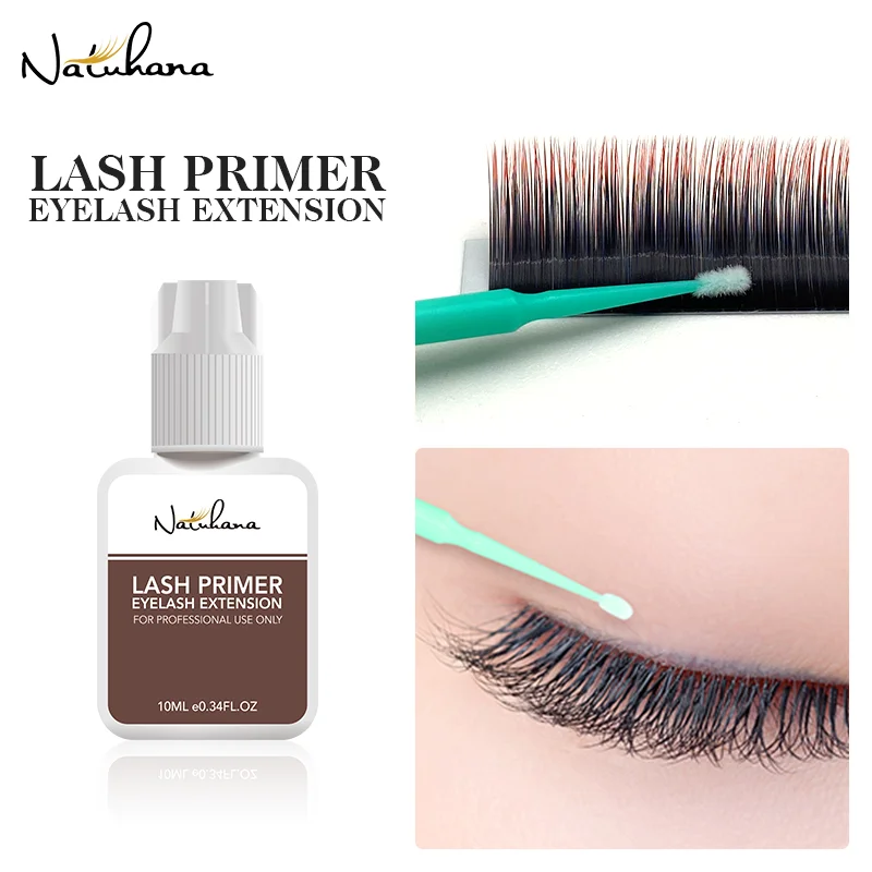 Top Trends: NATUHANA Eyelash Extensions Glue Primer For Lash Application From South Korea 10ml Fixing Agent Lashes Glue Makeup Tools Shoppable Styles