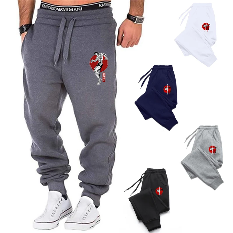 Top Trends: Men Anime Hanma Baki Long Pants Mens Casual Sweatpants Soft Sports Pants Jogging Pants Shoppable Styles