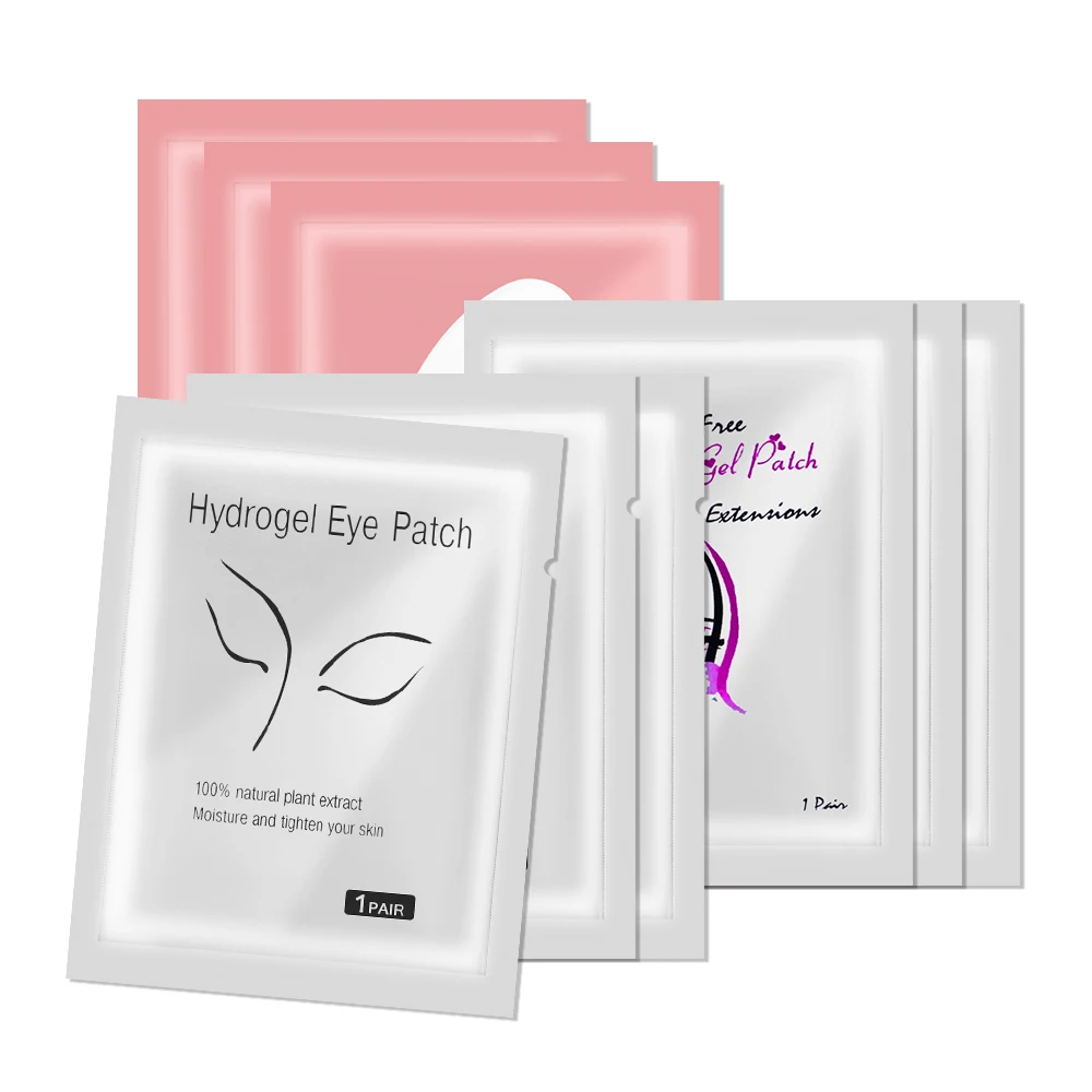 Top Trends: 50 Pairs Eyelash Extension Patch Hydrogel Patches Makeup Lash Extension Under Eye Patch Pad Eyelash Gel Lash Pads Patches Shoppable Styles