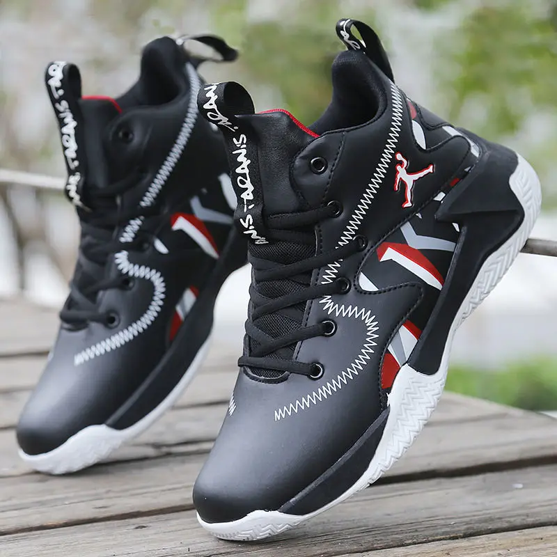 Top Trends: Men's Basketball Shoes High-Top Sneakers Male Cushioning Light Comfortable Shoes Athletic Training Sport Shoes Chaussure Homme Shoppable Styles - Image 3