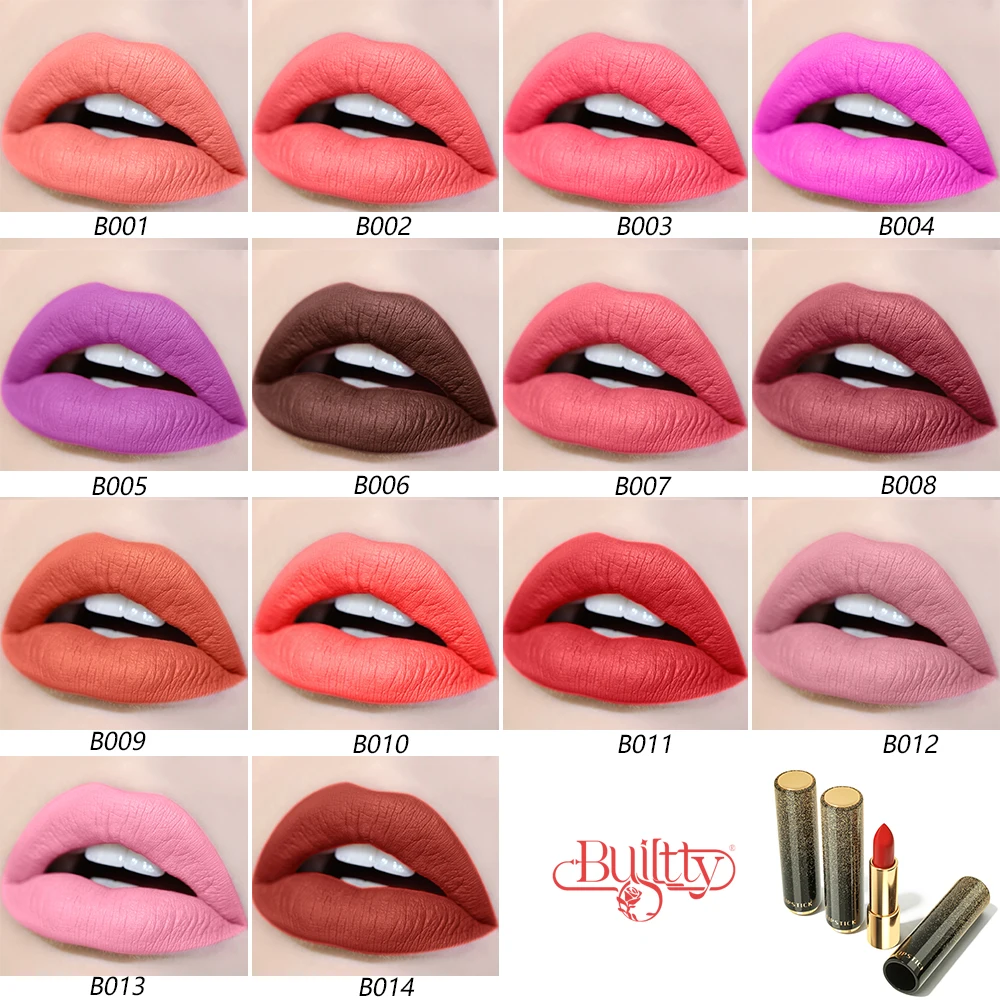 Top Trends: Dropshipping Lipstick Matte Velvet & Glitter Metallic Colors For Glossy Radiant & Full Matte High Pigmented Lipstick Cosmetic Shoppable Styles - Image 2