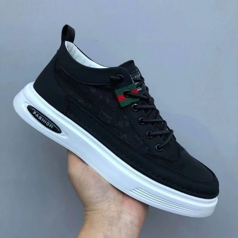 Top Trends: Men's Vulcanized Shoes New Fashion Classic Platform Shoes Men's Canvas Shoes Deodorant Men's Casual Shoes Flat Shoesloafers Men Shoppable Styles