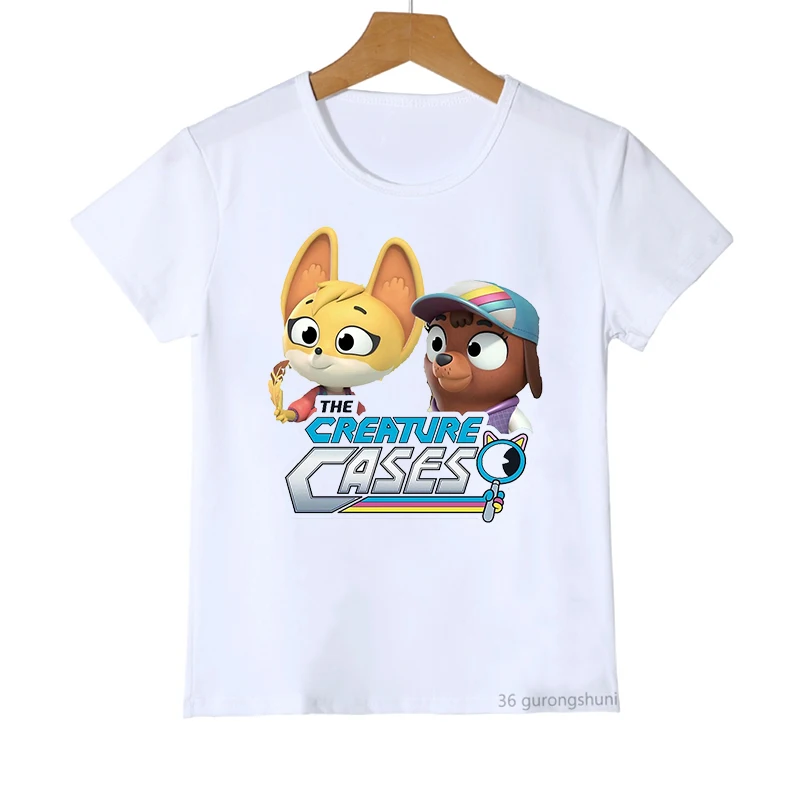 Top Trends: T-Shirt For Boys / Girls Funny Animethe Creature Cases Cartoon Print Tshirt Kids Summer Fashion Boys Clothes Short Sleeve Tops Shoppable Styles