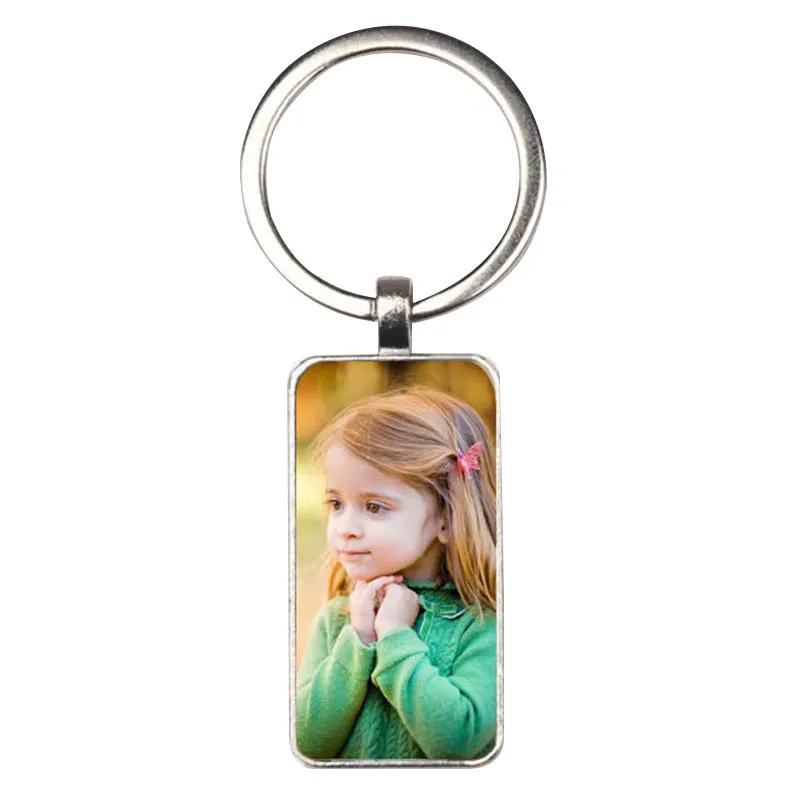 Top Trends: Diy Custom Cute Little Girl Photo Key Chain Accessories Landscape Character Image Birthday Photo Art Painting Can Be Customized Shoppable Styles