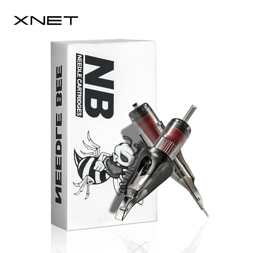 Top Trends: XNET NB Cartridge Tattoo Needles RL RS RM M1 Disposable Sterilized Safety Tattoo Needle For Cartridge Machines Grips Shoppable Styles