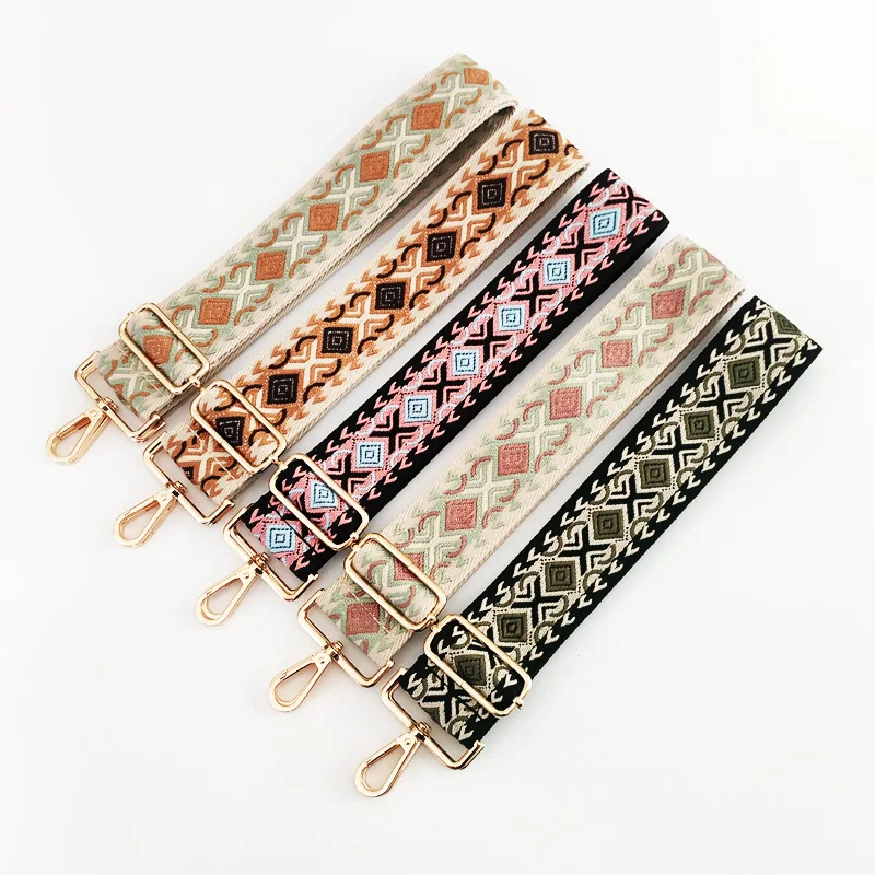 Top Trends: Fashion Wide 5cm Bag Strap Woman Colored Straps For Crossbody Messenger Shoulder Bag Accessories Adjustable Belts Straps Shoppable Styles