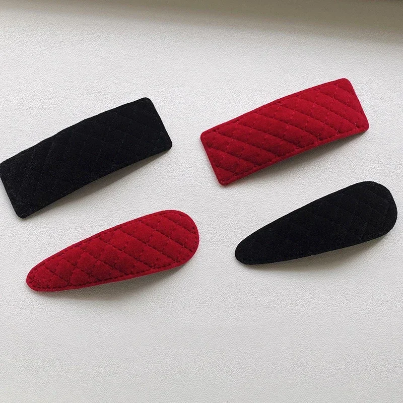 Top Trends: 2pc Wholesale Retro Velvet Korean Hair Side Clips BB Hairpin For Women Girls Child Headband Hair Accessories Headwear Ornament Shoppable Styles