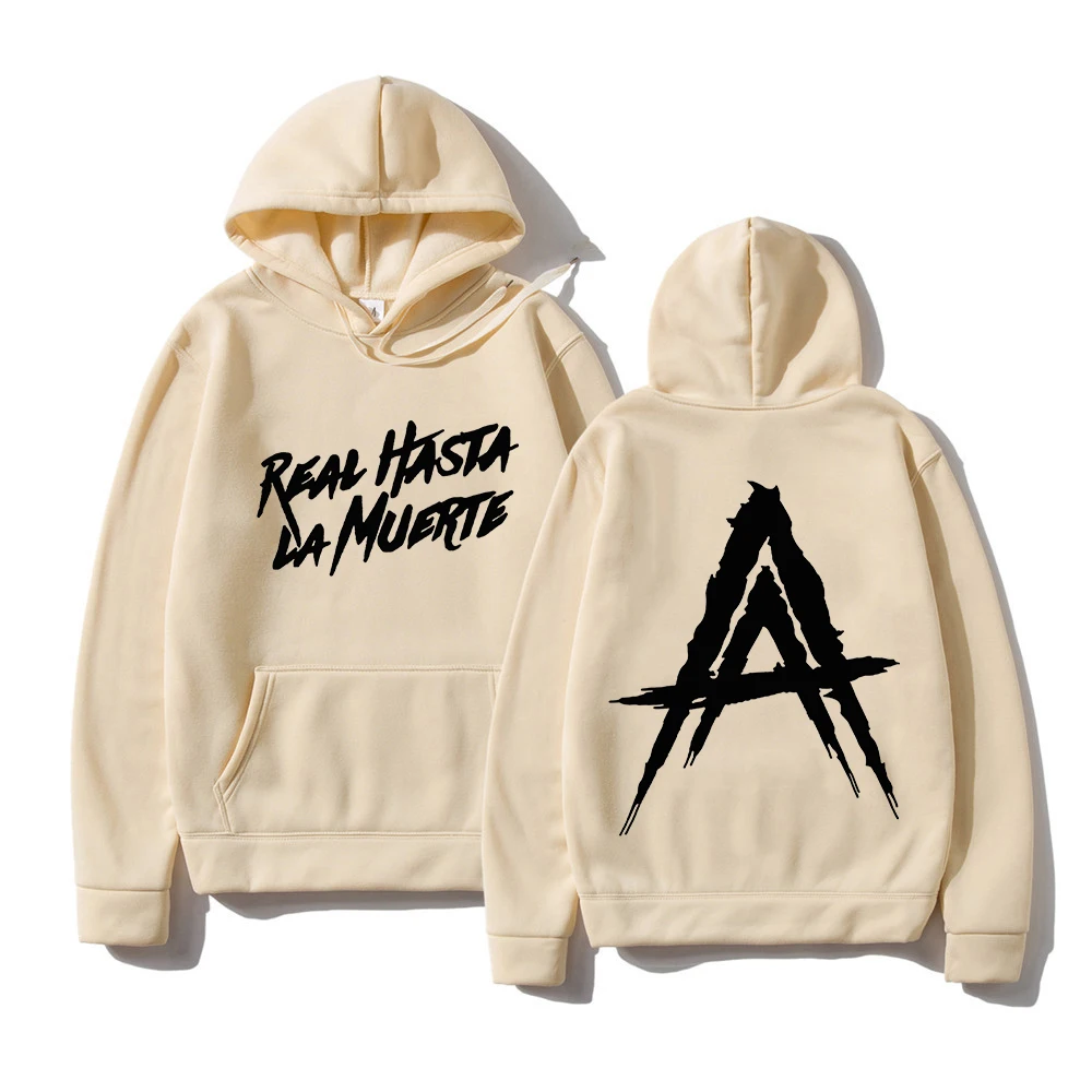 Top Trends: Anuel AA Album Real Hasta La Muerte Men's Hoodie 3:1 Printed Casual Fashion Sweatshirt Men's And Women's Street Large Hoodie Shoppable Styles