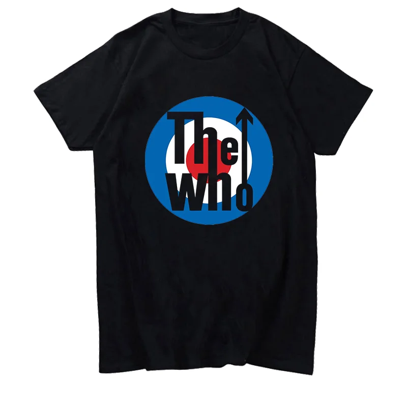 Top Trends: The Who 1964 The Best Rock And Roll Band In The World Target Texture VTG Short Sleeve Shirt Tees Tops Streetwear Men Clothing Shoppable Styles