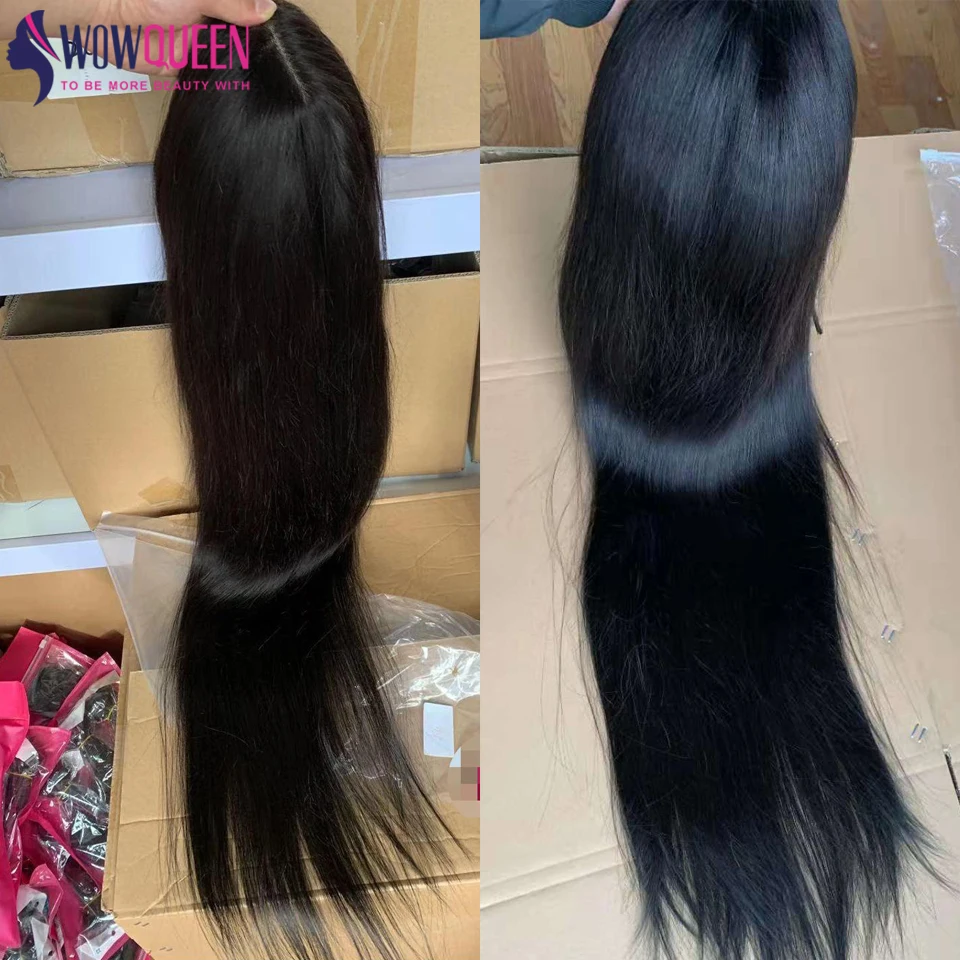 Top Trends: Straight Lace Front Wigs Glueless Wig Human Hair Ready To Wear 4x4 Closure Wig 26 28 30 Inch HD Transparent Lace Frontal Wig Shoppable Styles - Image 2