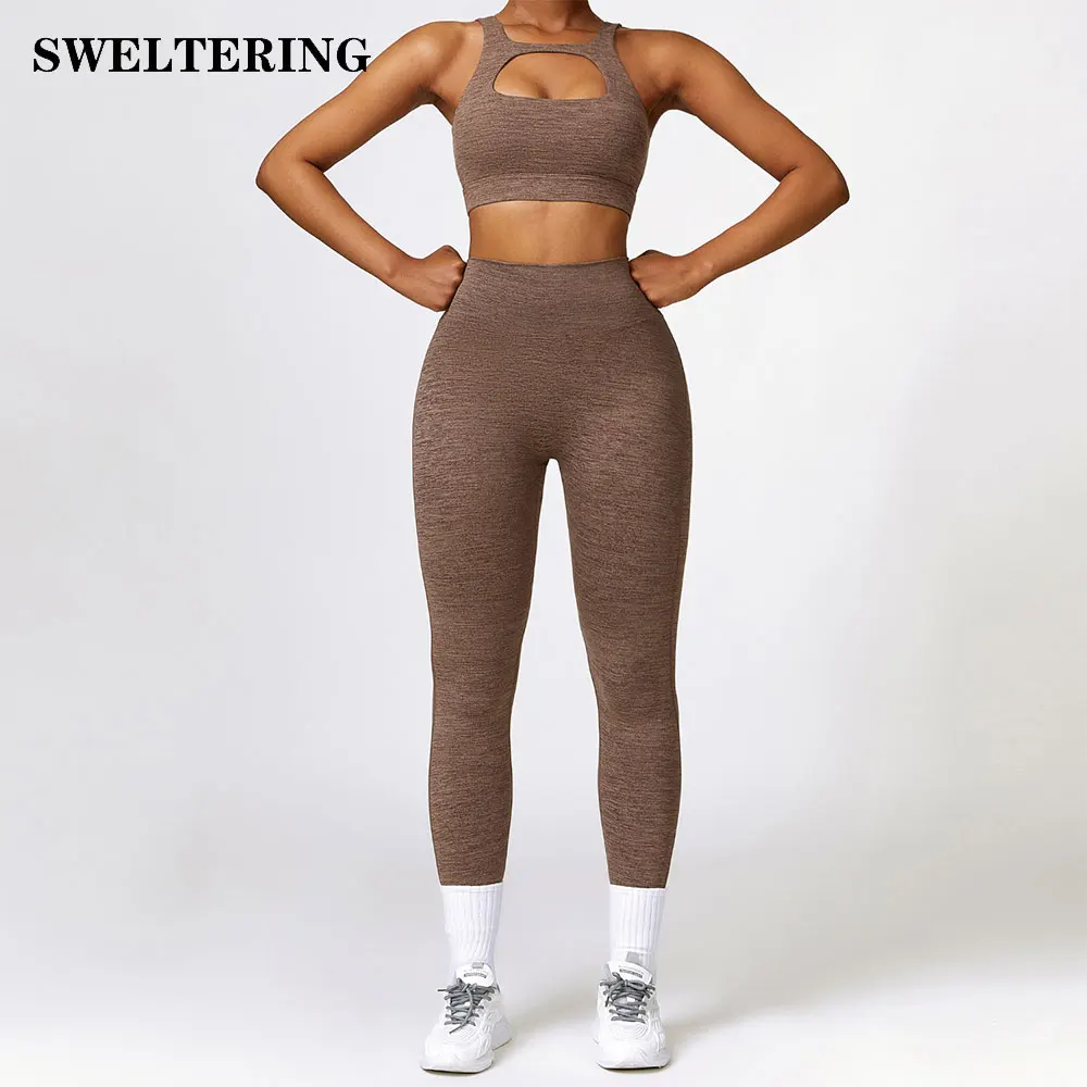 Top Trends: Seamless Yoga Set Workout Outfits For Women Tracksuit 2PCS Sport Bra High Waist Shorts Yoga Leggings Sets Fitness Gym Clothing Shoppable Styles