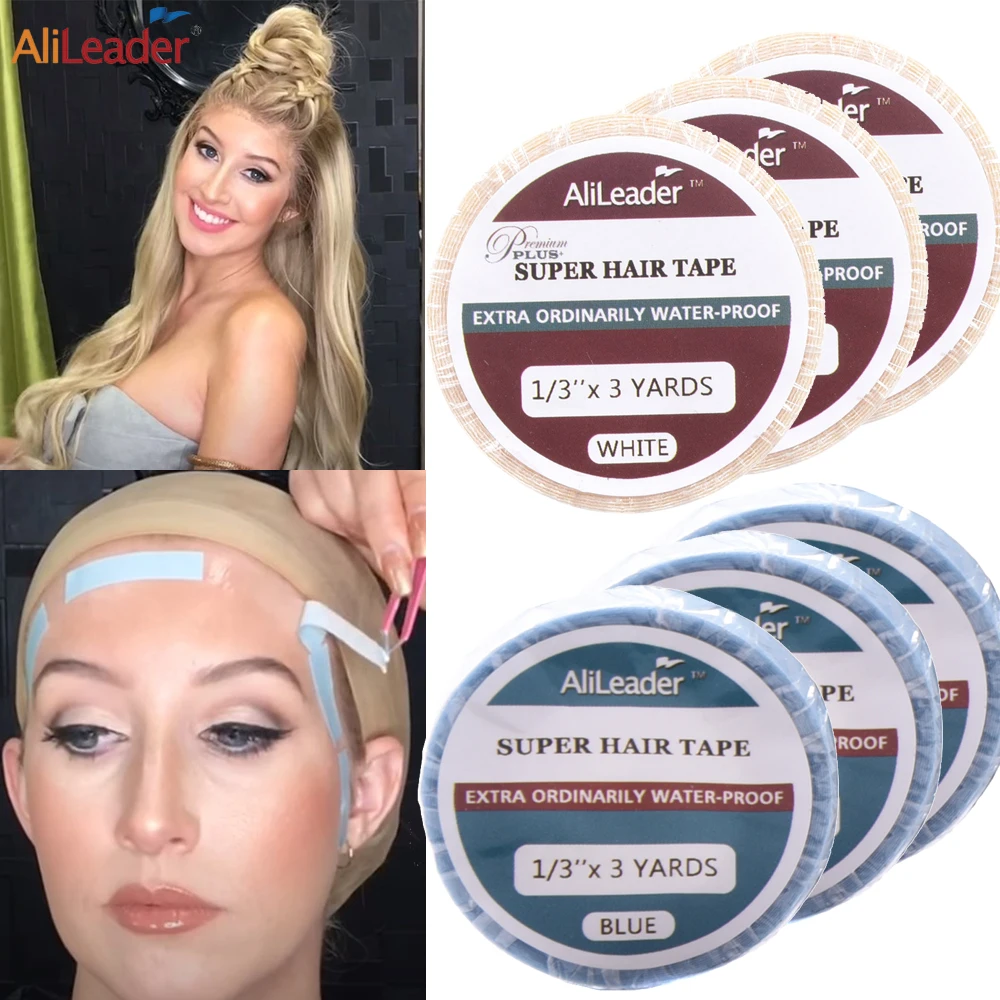 Top Trends: Waterproof Adhesive Tape For Hold Lace Wig Transparent And Invisible Lace Front Tape 3YD / pcs Wig &amp; Hairpiece Adhesives Glue Tape Shoppable Styles