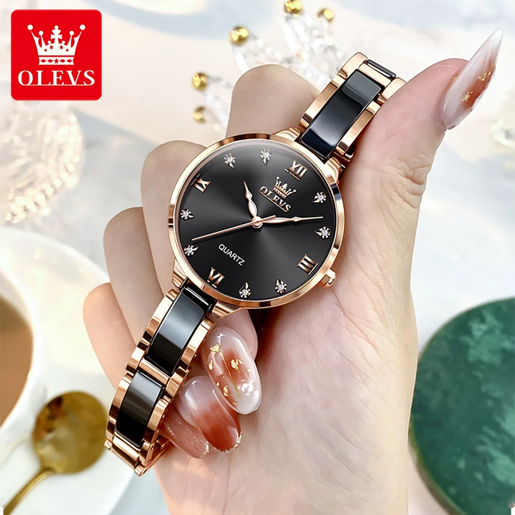 Top Trends: OLEVS 5872 Luxury Top Brand Watch For Women Waterproof Luminous Original Quartz Ladies Wristwatch Fashion Women&#039;s Watches Shoppable Styles