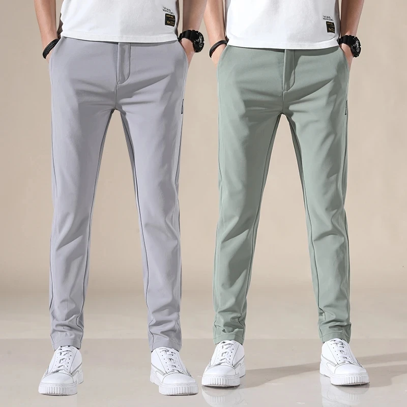 Top Trends: 2023 Spring And Autumn Men's Golf Pants High Quality Elasticity Fashion Casual Breathable Trousers Shoppable Styles