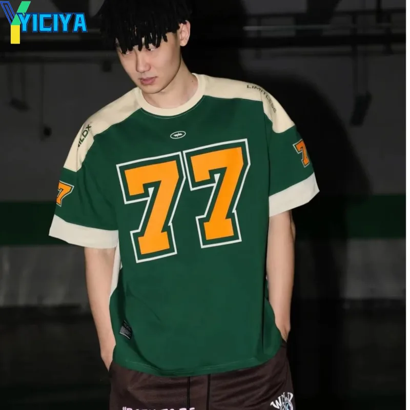 Top Trends: YICIYA T-shirt Y2k Unisex Short Sleeve Crop Top Women T-shirts Hiphop Summer Blouses Oversized Tees Clothing Korean Fashion 90s Shoppable Styles