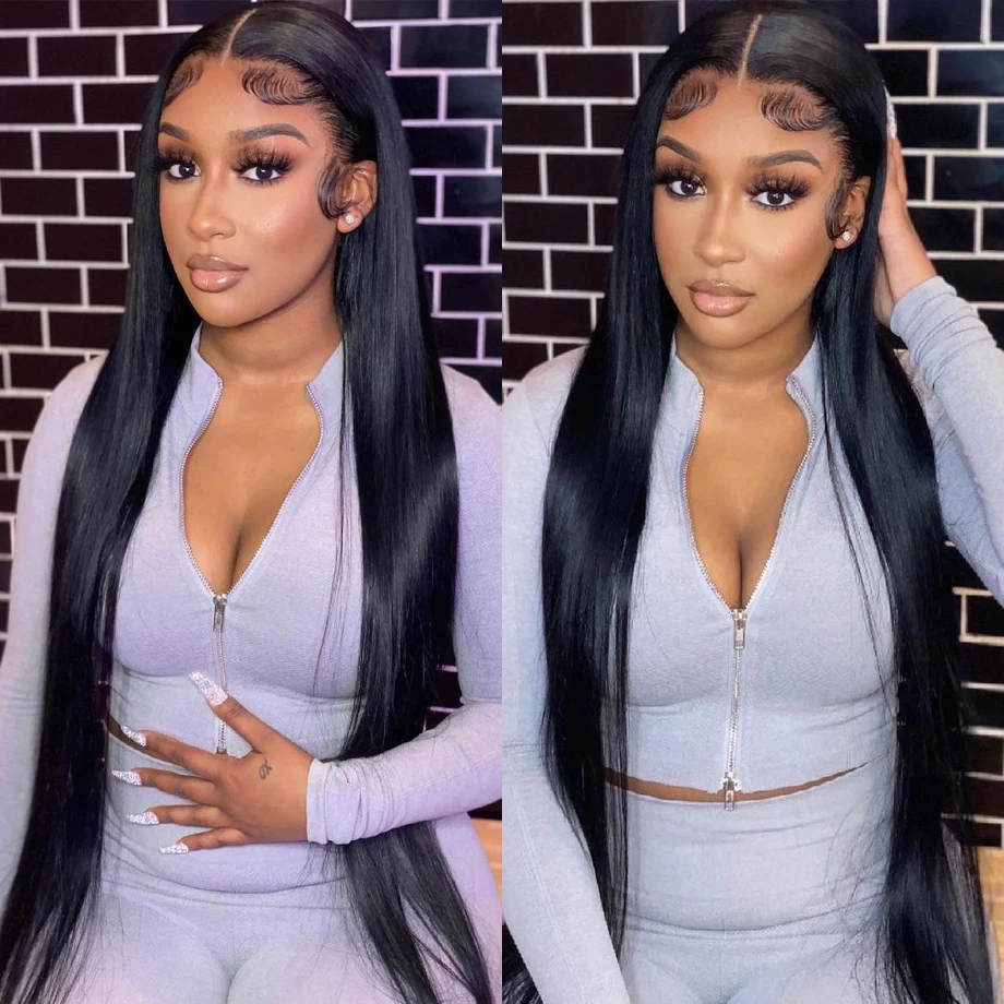 Top Trends: 5x5 Hd Lace Closure Wig Bone Straight Lace Front Wigs Human Hair 13x4 13x6 Hd Lace Frontal Wig 30 Inch Glueless Wig Human Hair Shoppable Styles