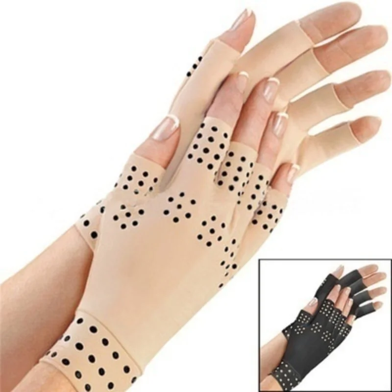 Top Trends: Women Cost-effective Therapy Support Gloves Arthritis Pressure Pain Relief Joint Healing Gloves Magnetic Compression Gloves Shoppable Styles