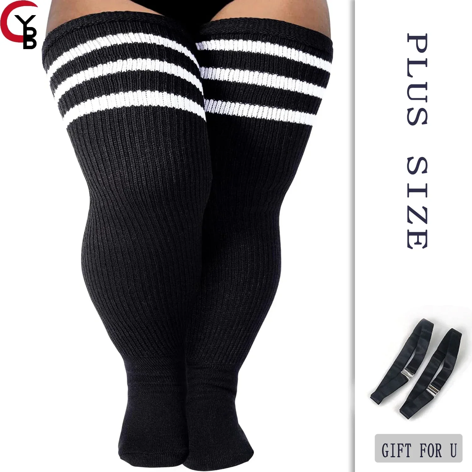 Top Trends: Plus Size Women Thigh High Winter Socks For Thick Thighs-Extra Long&amp;Over The Knee Stockings-Leg Warmer Boot Sock With Thigh Belt Shoppable Styles