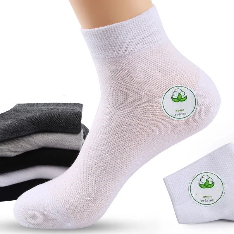 Top Trends: 6pair / lot New Arrival Men Socks Casual Summer Style Breathable Brand Breathable Socks High Quality Male Mesh Socks Wholesale Shoppable Styles