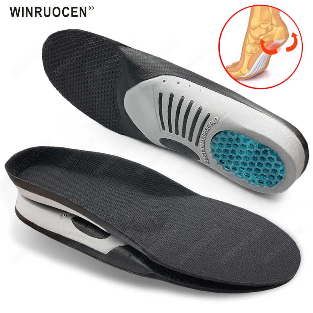 Top Trends: NEW Premium Gel 3D Arch Support For Women / Men Flat Foot Health Sole Pad Orthopedic Plantar Fasciitis Unisex Foot Pain Insoles Shoppable Styles