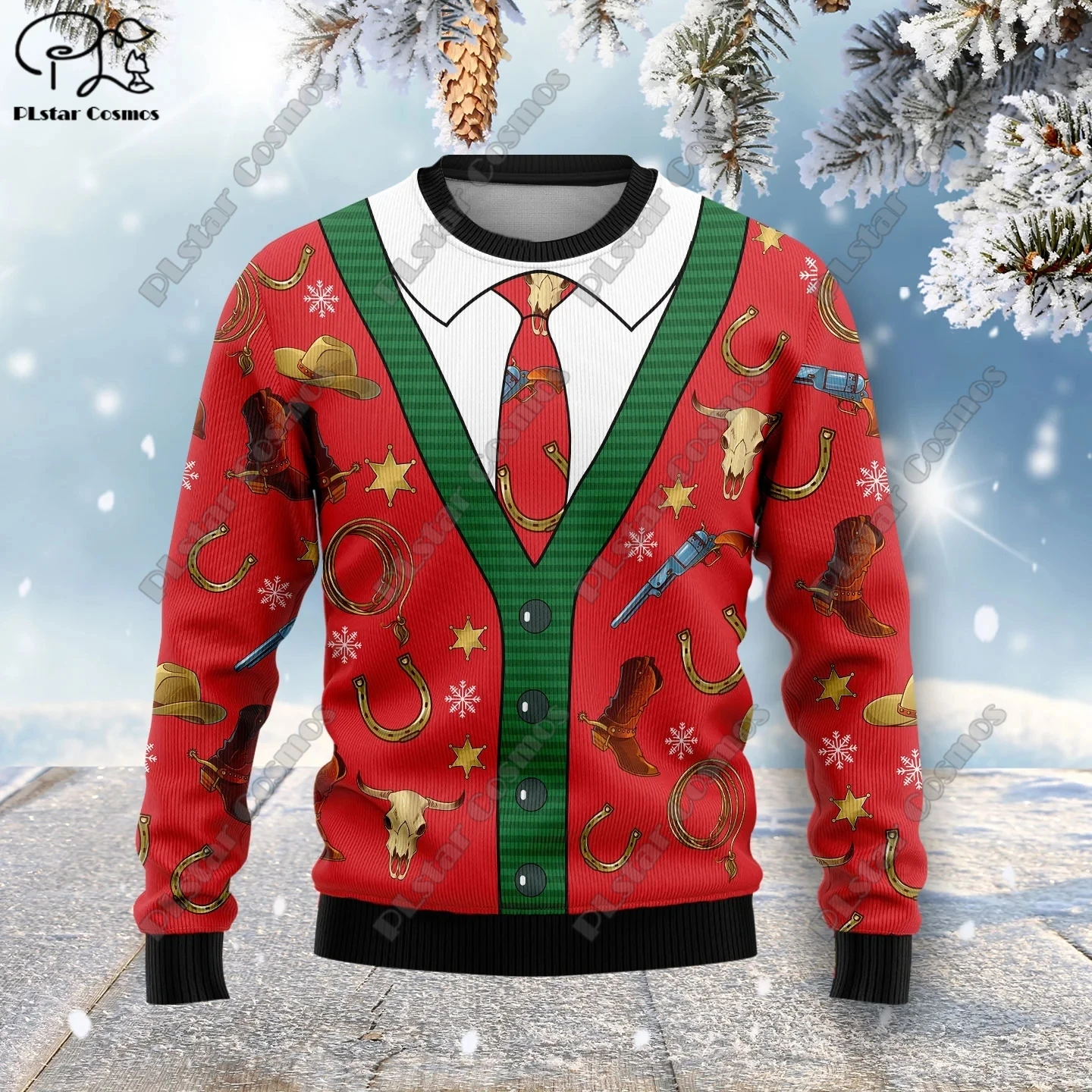 Top Trends: 3D Printing Christmas Christmas Tree Santa Claus Tattoo Cat Animal Deer Bear Sweater Streetwear Casual Winter Sweatshirt M2 Shoppable Styles