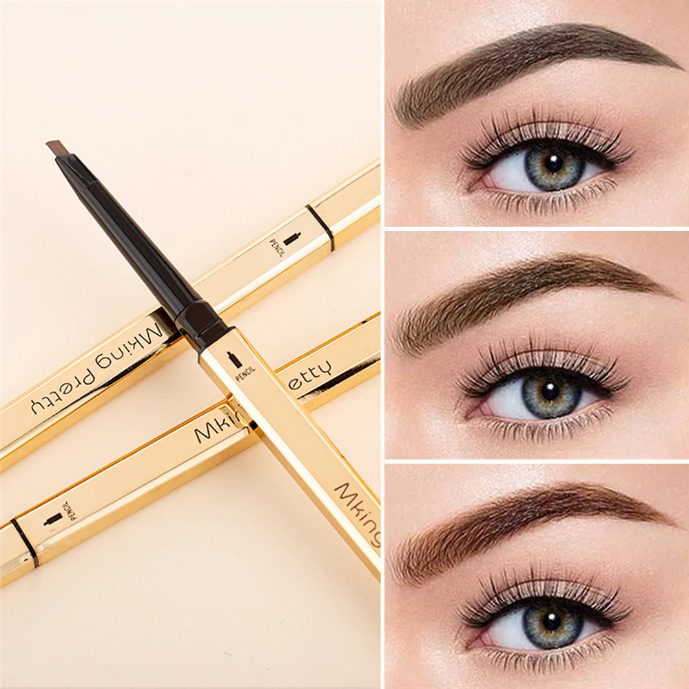 Top Trends: Makeup For Women Waterproof Eyebrow Enhancer Pen With Double Head Pencil And Brush Long Lasting Eye Brow Cosmetics Easy To Wear Shoppable Styles