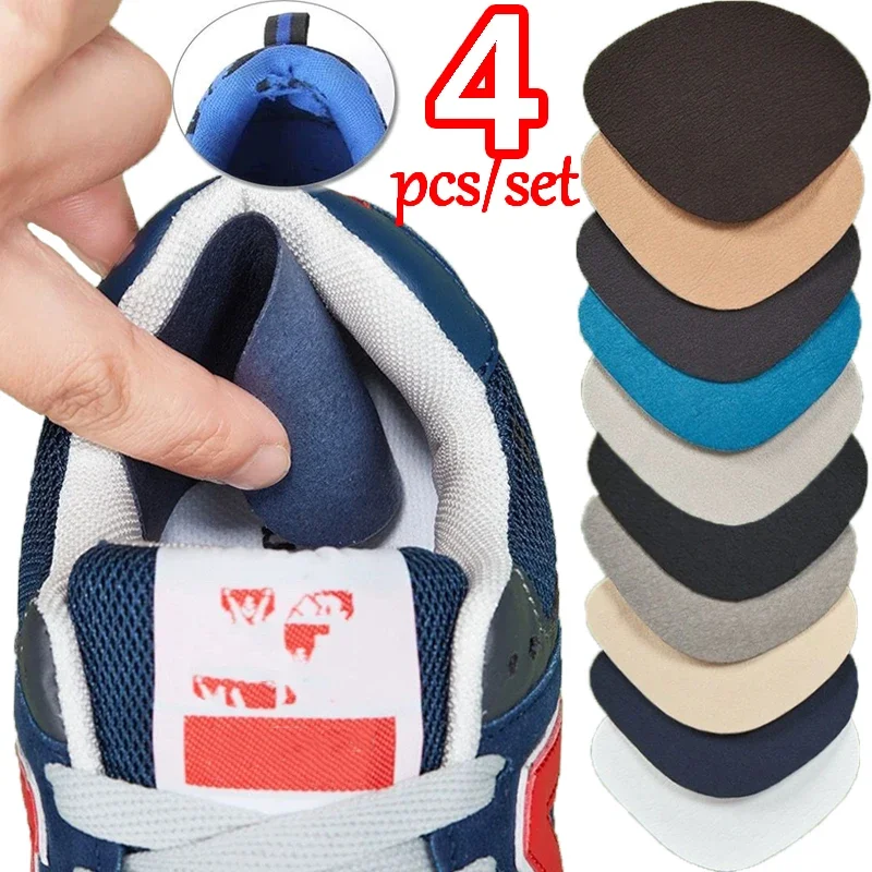 Top Trends: 4pcs / set Sports Shoes Patches Tool For Repair Sneakers Insoles Breathable Heel Protector Foot Care Lined Anti-Wear Products Shoppable Styles