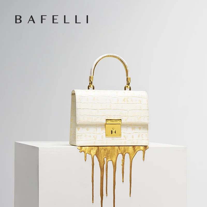 Top Trends: BAFELLI WOMEN'S BAG NEW FASHION LADY STYLE ELEGANT FEMALE HANDBAG K GOLD GENUINE LEATHER SHOULDER LUXURY BRAND PURSE 2023 Shoppable Styles