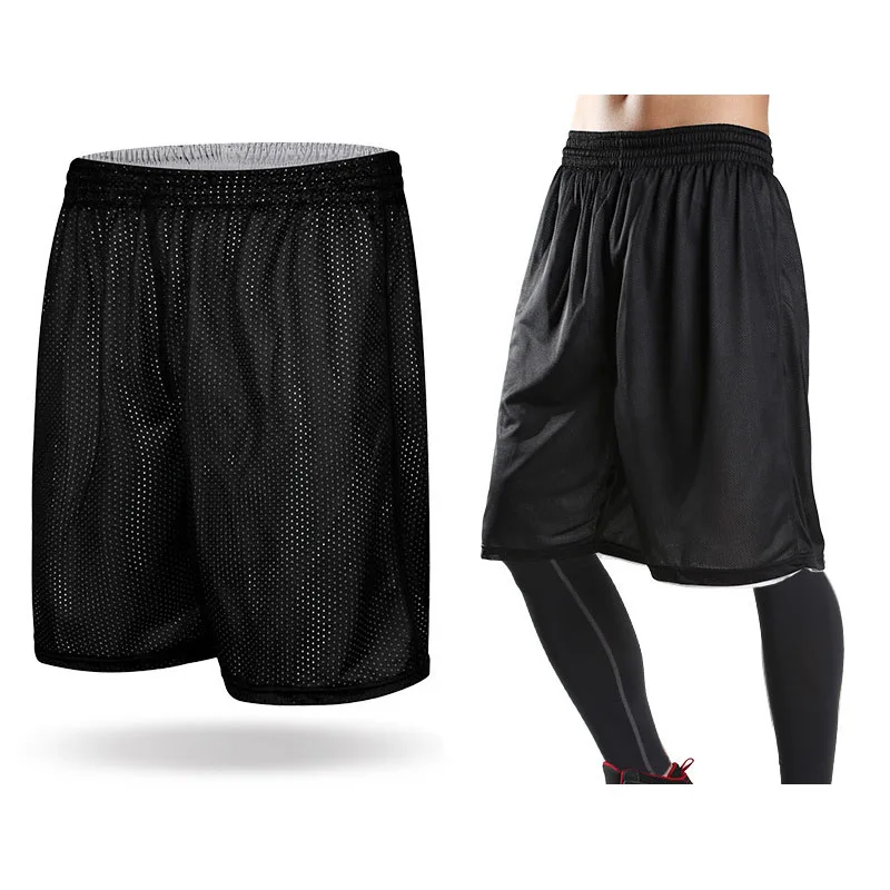 Top Trends: HOT 2022 Outdoor Summer Loose Sport Basketball Training GYM Men Fitness Mesh Beach Quick-drying Breathable Short Joggers Shorts Shoppable Styles