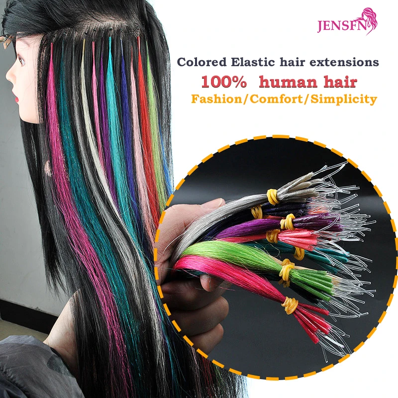 Top Trends: Color Straight Fusion Nail Elastic Hair I Tip Human Hair Extensions Keratin 20&quot; Inch For Salon For Women A Variety Of Color Shoppable Styles