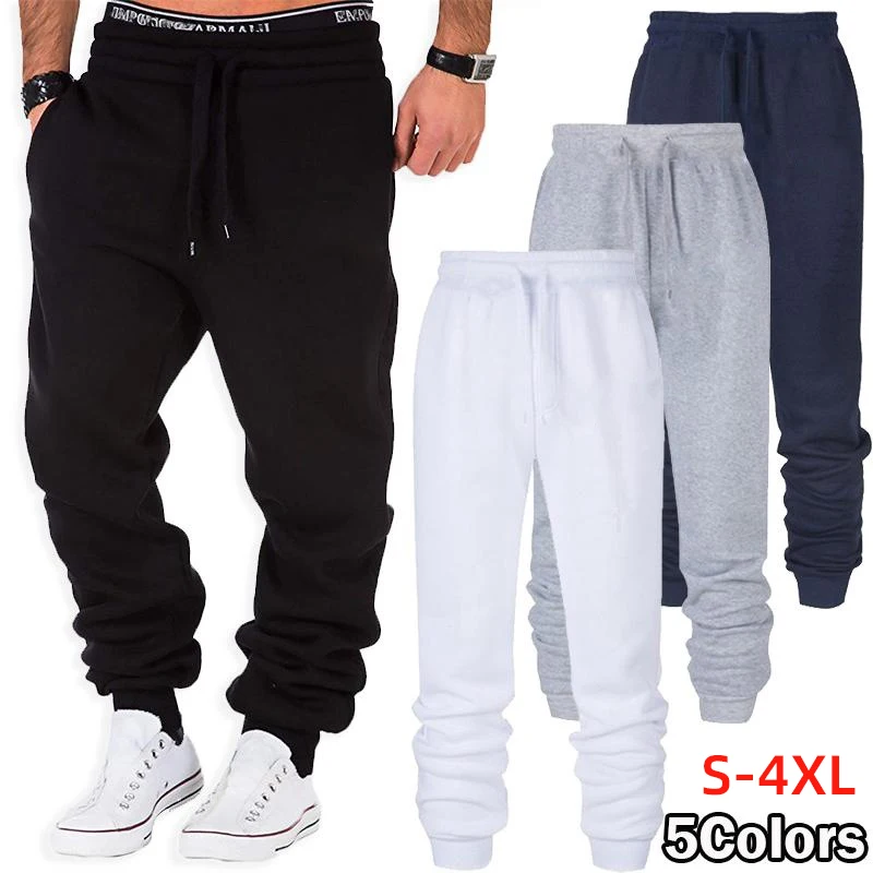 Top Trends: Sweatpants Spring Autumn Cotton Long Pants Jogger Trousers Casual Sports Men&#039;s And Women&#039;s Fitness Solid Jogging Pants 5 Colors Shoppable Styles