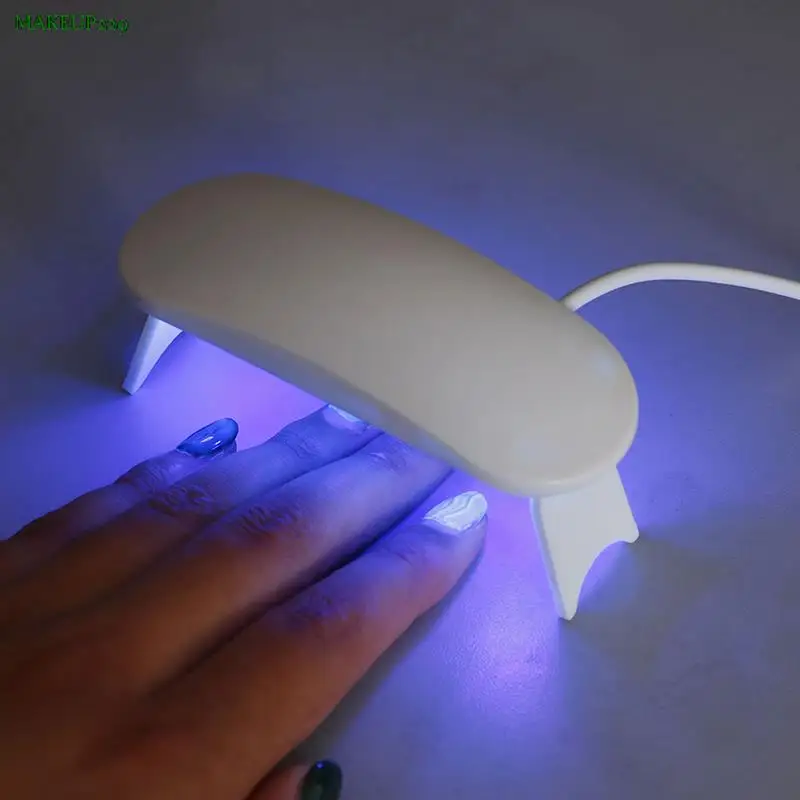 Top Trends: 1pc 6W 80cm Mini UV LED Lamp USB Charging Gel Polish Curing Machine Nail Dryer Shoppable Styles