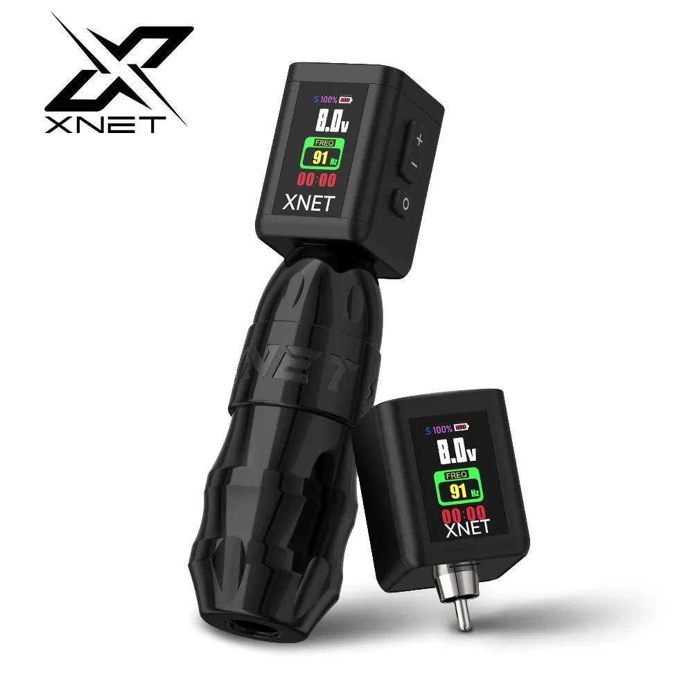 Top Trends: XNET Sita Wireless Tattoo Machine Powerful Brushless Motor OLED Display 2000mAh Battery Stroke 3.5-4.0-4.5mm For Tattoo Artists Shoppable Styles