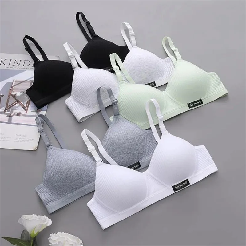 Top Trends: Women Seamless Wireless Comfortable Bras Female Lady Push Up Underwear Lingerie Sexy Detachable Shoulder Belt V Thin Nylon Bra Shoppable Styles