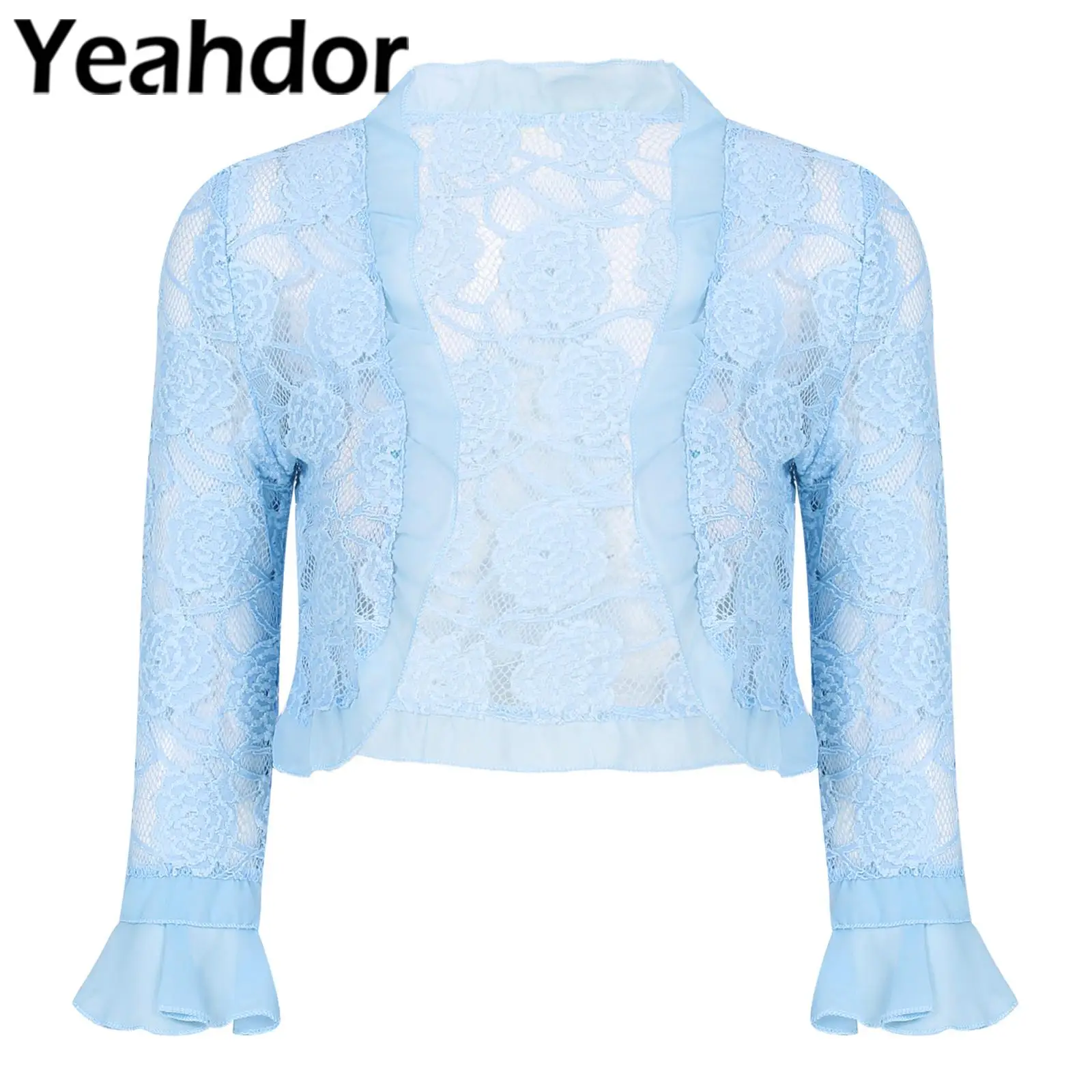 Top Trends: Women&#039;s Elegant Floral Lace Shawls Bridal Wraps For Party Dress Bolero Sun Protecrion Cardigan Coverups Wedding Shawl Shrug Shoppable Styles