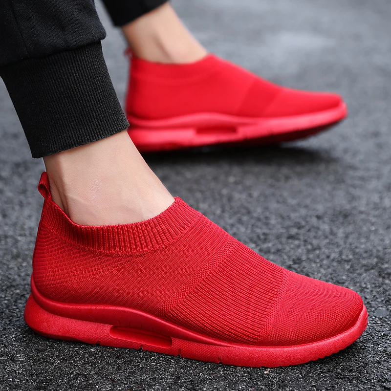 Top Trends: Damyuan Men Light Running Shoes Jogging Shoes Breathable Man Sneakers Slip On Loafer Shoe Men's Casual Shoes Size 46 2020 Shoppable Styles - Image 4