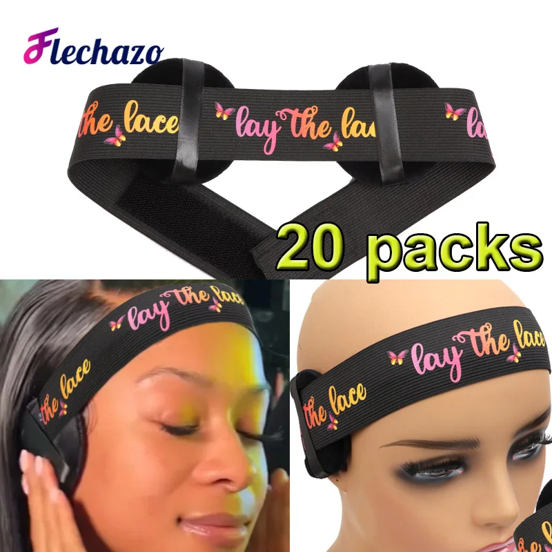 Top Trends: Lace Melting Elastic Band For Wig Edges 3cm 4cm Melt Bands Edge Laying Bands Adjustable Wig Bands For Lace Front Wig Shoppable Styles