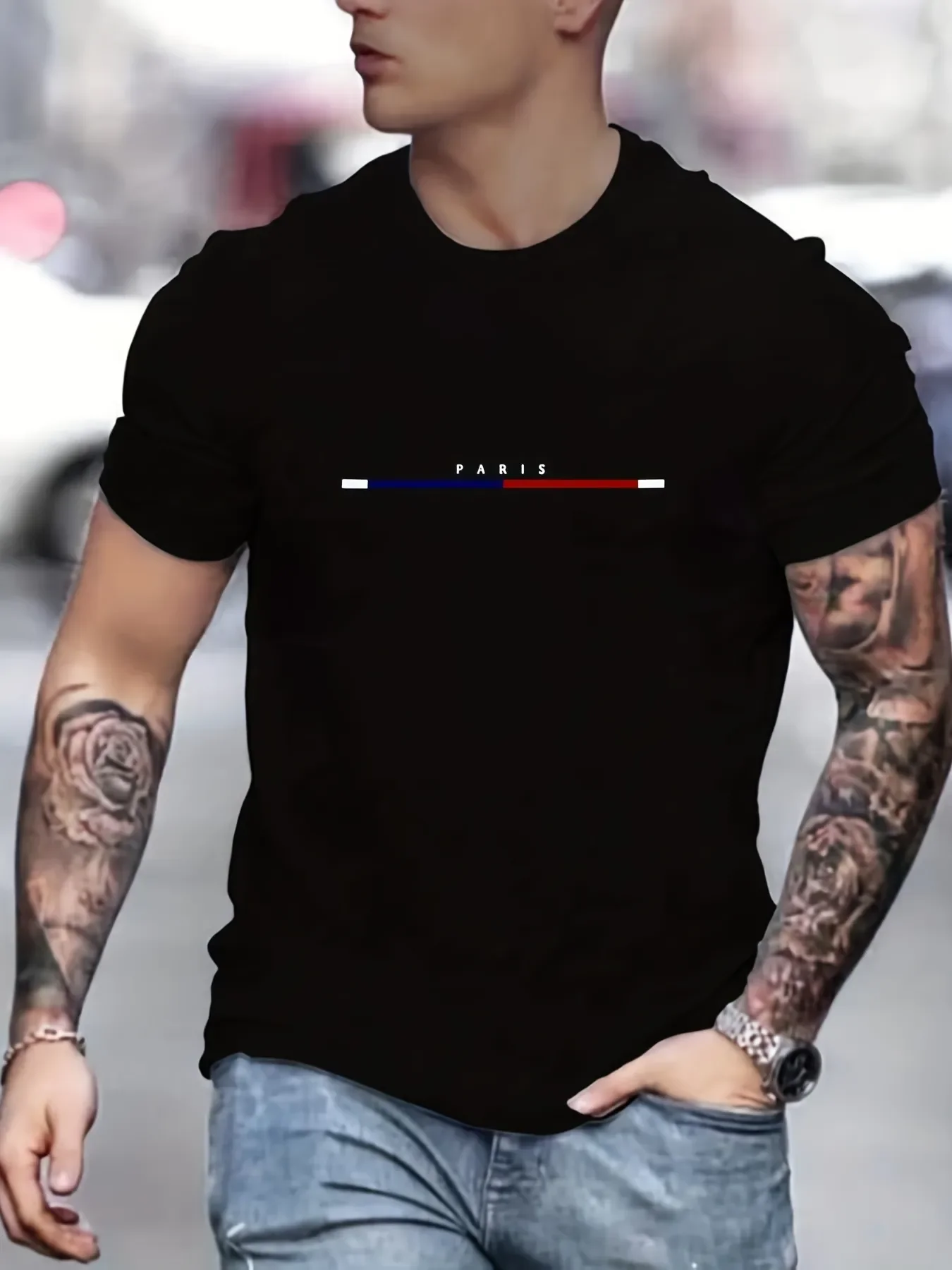 Top Trends: Street Men's Oversized T-shirt New Minimalist Style Letter Print Men's Clothing Casual Short Sleeve Streetwear Shirt Tops Shoppable Styles