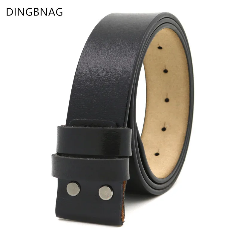 Top Trends: New Men Buckleless High-quality Pure Cowhide Belt Men Genuine Leather Classic Fashion Belt Luxury Casual Strap Width 3.8cm Belt Shoppable Styles