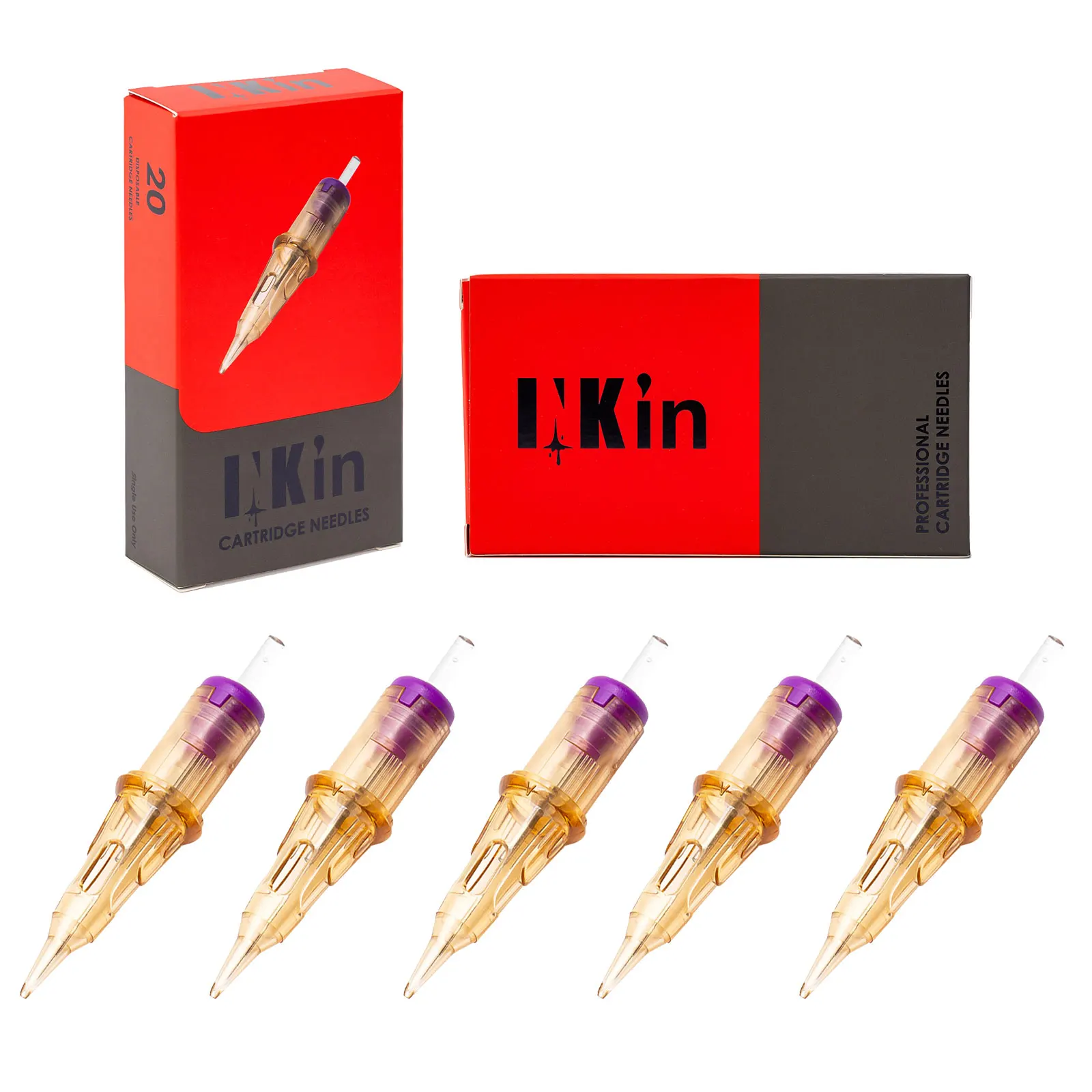 Top Trends: INKIN SMP Cartridge Tattoo Needles Micropigmentation Permanent Make-Up Eyebrows Eyelinver Lips Microblading 20Pcs / lot Shoppable Styles