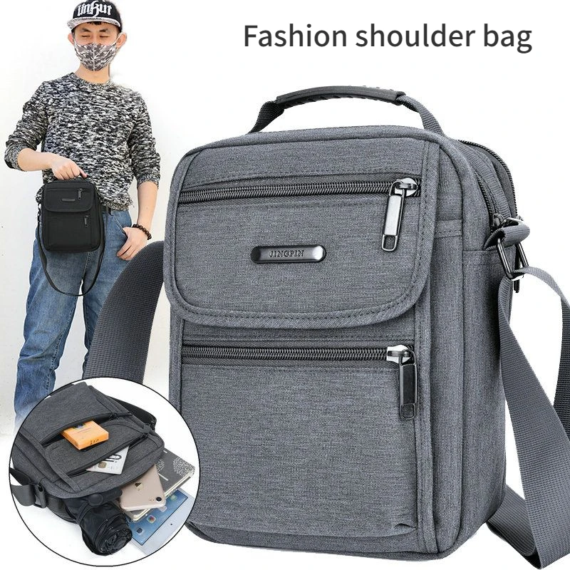 Top Trends: New Men&#039;s Shoulder Bag Waterproof Oxford Fabric Crossbody Bag Durable Outdoor Backpack Fashion Large Capacity Sports Handbag Shoppable Styles