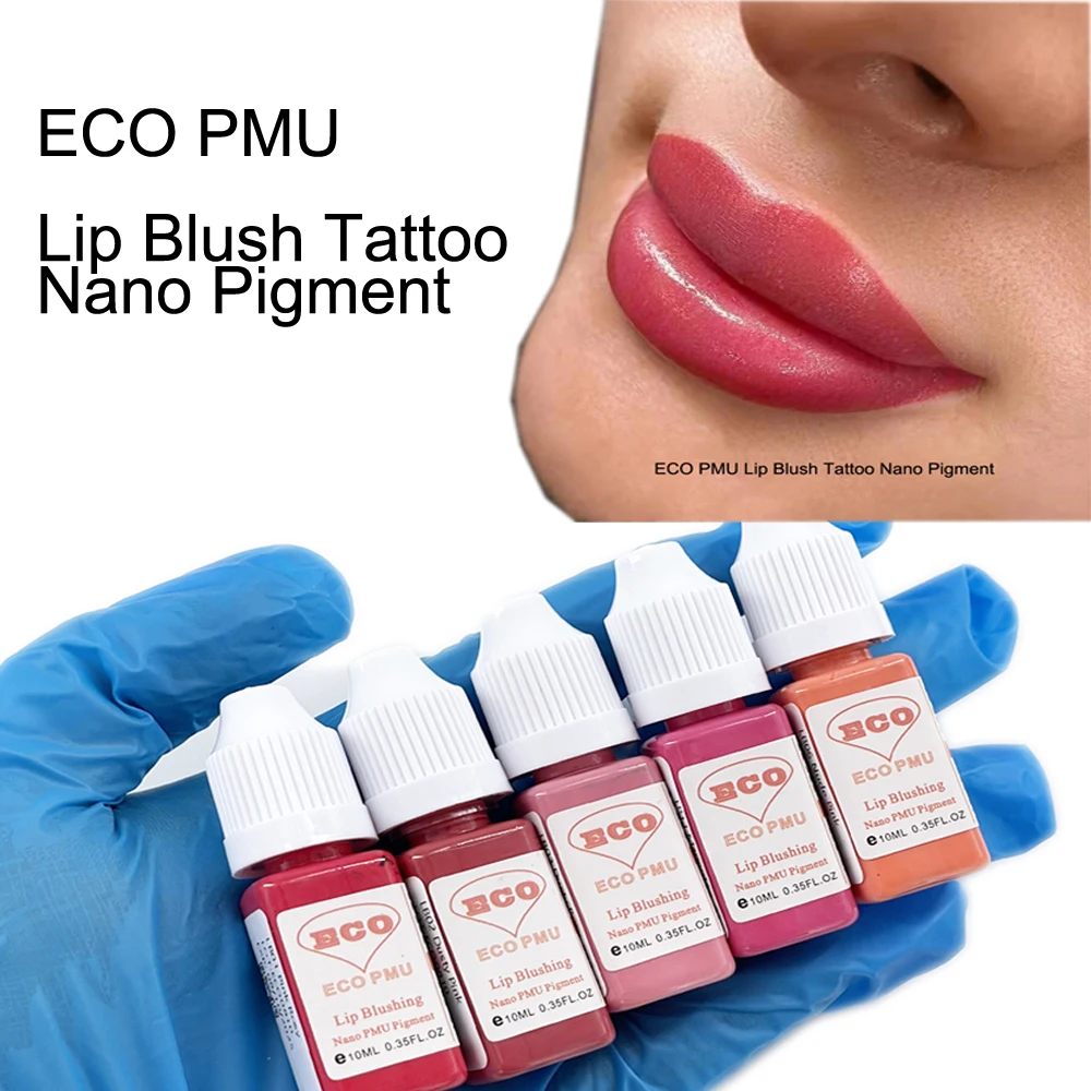 Top Trends: Newest ECO PMU Lip Blush Tattoo Permanent Makeup Pigment 10ml Shoppable Styles