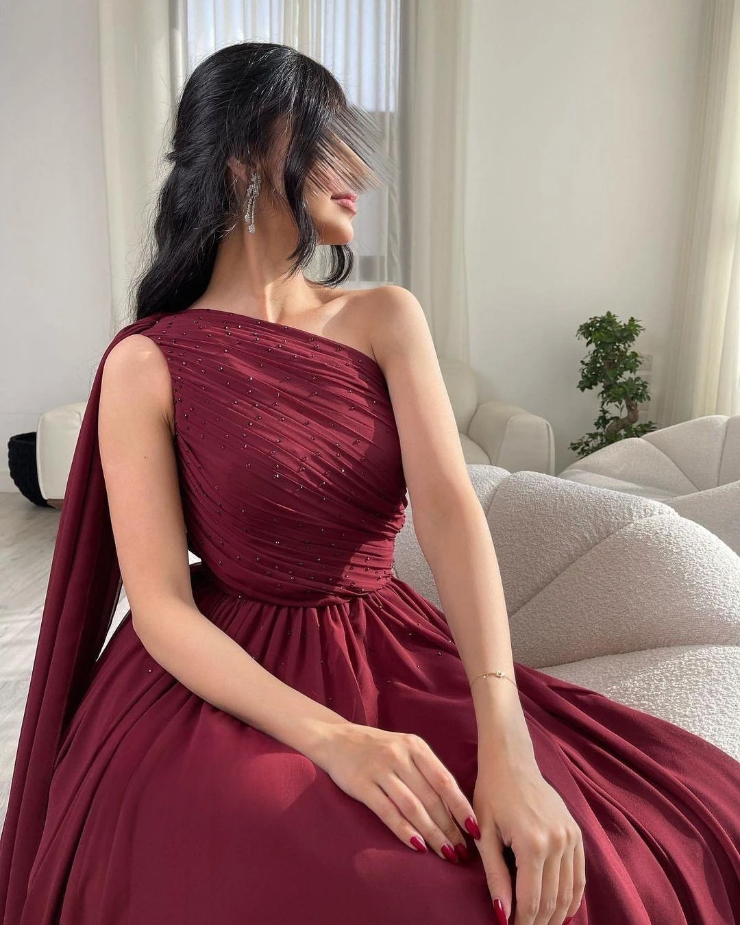 Top Trends: A-Line One Shoulder Prom Dresses Strapless Sleeveless Evening Dress 2023 Saudi Arabia Women&#039;s Formal Request Party Wedding Shoppable Styles