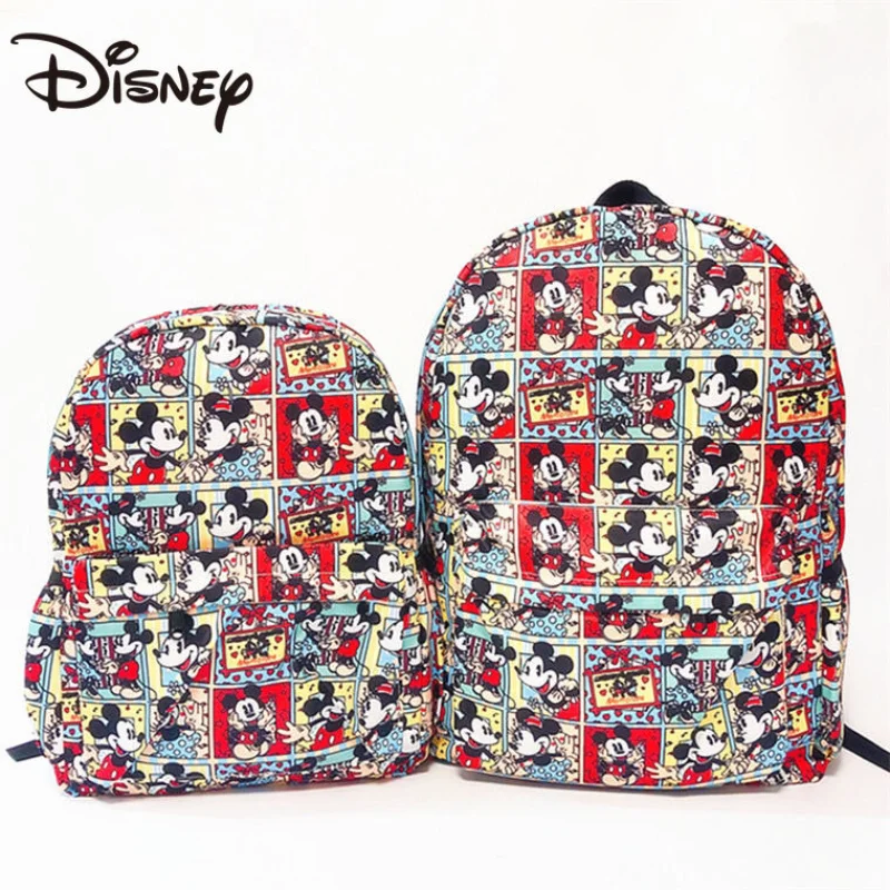 Top Trends: MINISO Disney Cute Mickey Minnie Backpack Cartoon Tarpaulin Student School Bag Fashion Print Backpack Women Backpack Shoppable Styles