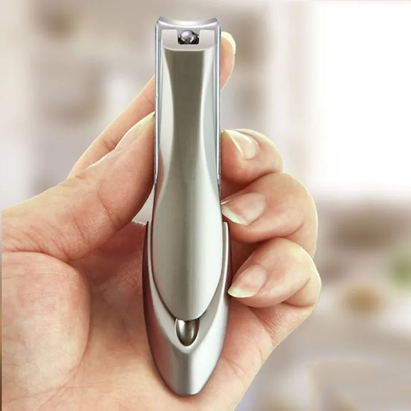 Top Trends: Nail Clippers Stainless Steel Sharpest Nail Cutter Duty Curved Edge For Adult Men Women Swing Out Nail Cleaner / File Wholesale Shoppable Styles