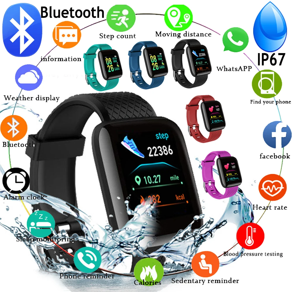 Top Trends: Kids Smart Watch Waterproof Fitness Sport LED Digital Electronics Watches For Children Boys Girls Students Smartwatch Relojes Shoppable Styles