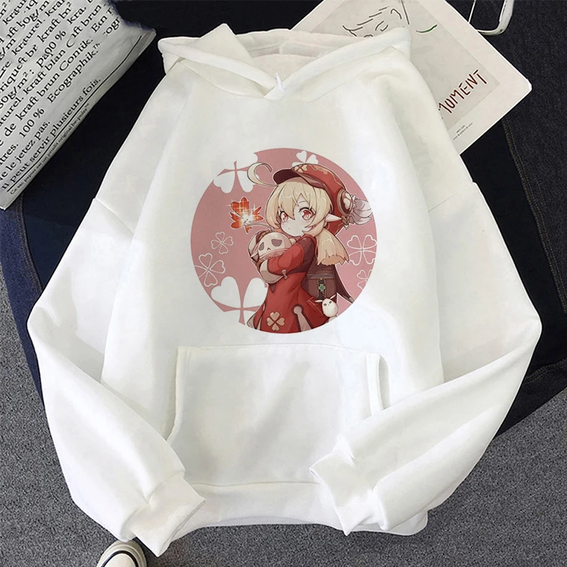 Top Trends: 2023 New Genshin Impact Women Hoodies Klee Anime Cosplay Hoodied Sweatwear Harajuku Hoodie Clothes Tops Long Sleeve Sweatshirt Shoppable Styles