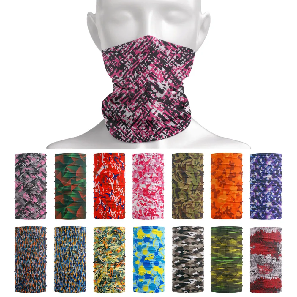 Top Trends: Camo Military Neck Gaiter Hiking Running Seamless Bandanas Men Hunting Face Shield Multifunctional Women Tube Scarf Headwear Shoppable Styles