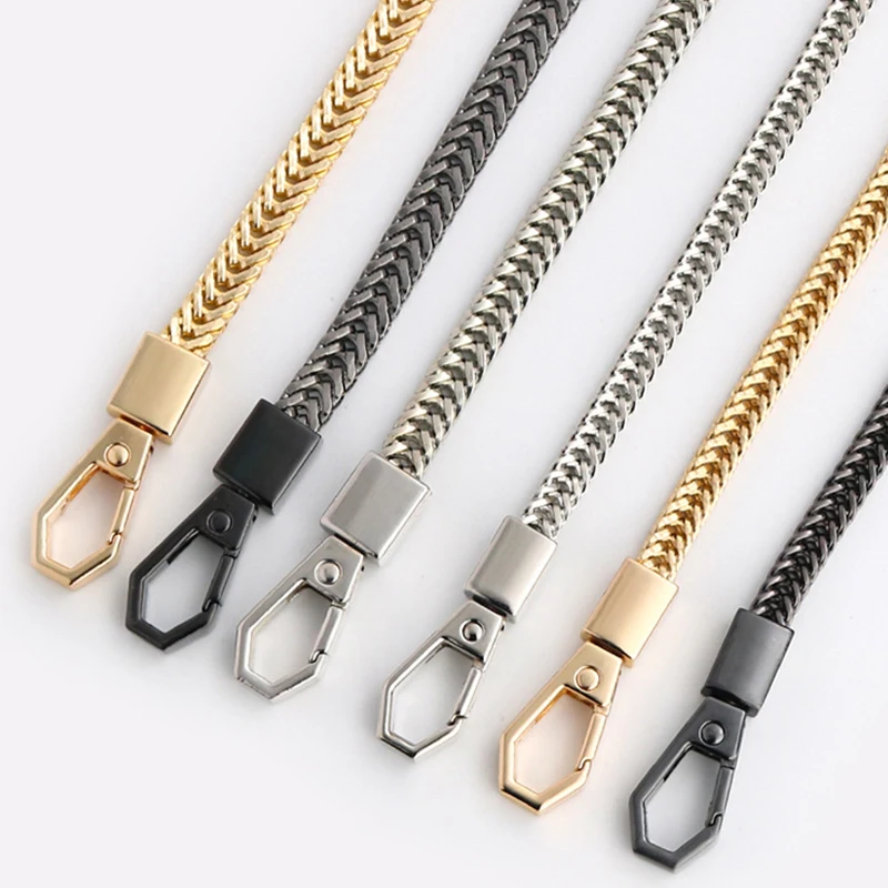 Top Trends: Diy Goud / Zilver / Gun Black Tas Riem 6Mm Vervanging Purse Chain Schoudertas Bandjes Kleine Handtassen Portemonnees Handvat Ketting Shoppable Styles